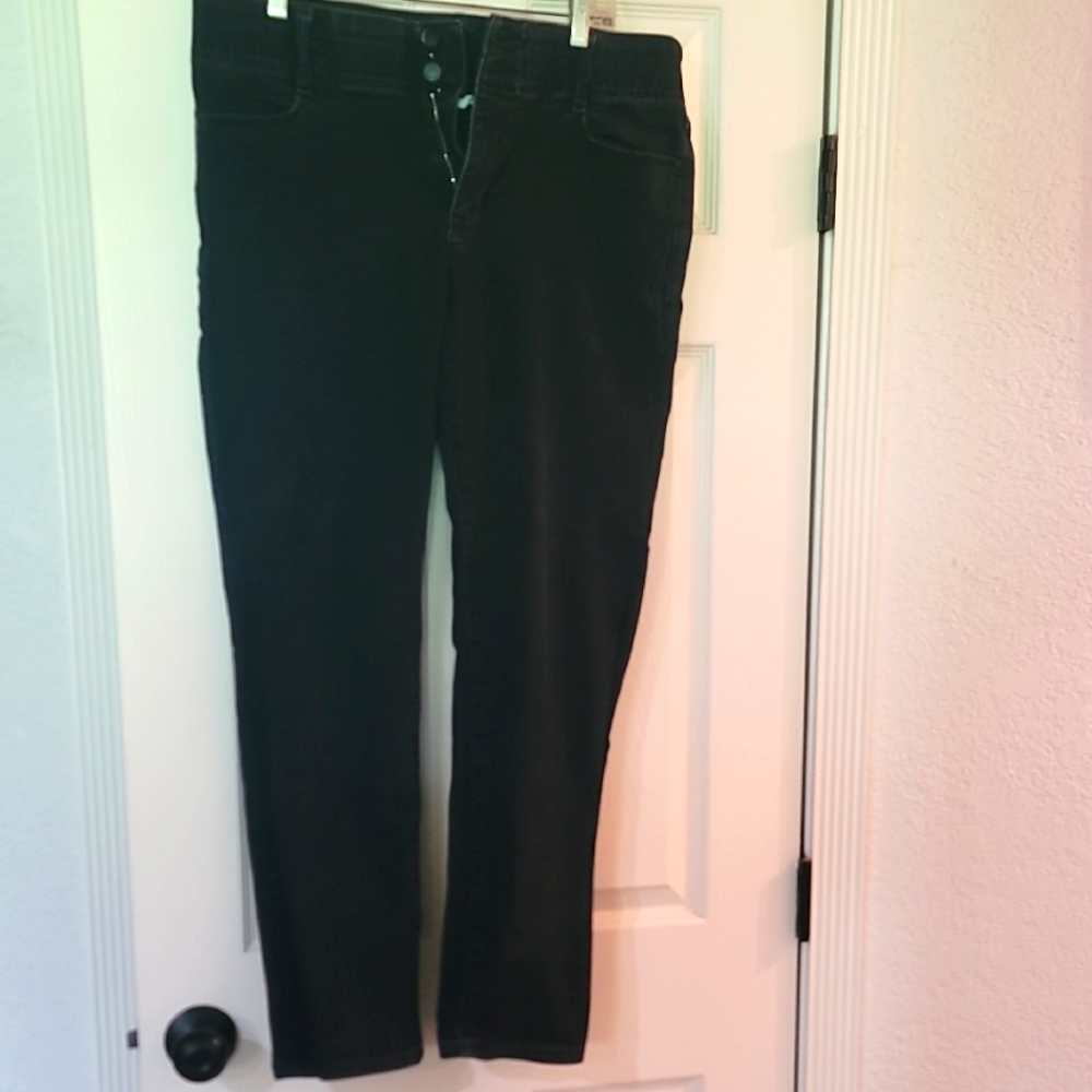 Nine West Black Straight Leg Jeans